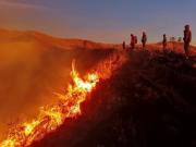 Alcalde de Tarija alerta que incendios amenazan las fuentes de agua que abastecen a la población y pide ayuda internacional