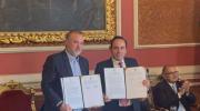 La alcaldía y Entel firman convenio para facilitar el acceso a la nube e impulsar la transformación digital