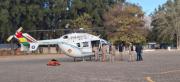 El Gobierno contra los incendios: dos helicópteros con sistemas Bambi Bucket buscan sofocar el fuego