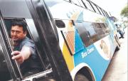 La escasez de diésel paraliza al 80% de los buses interdepartamentales