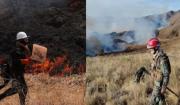 Tres departamentos enfrentan incendios forestales en medio de falta de recursos