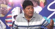 Evo asegura que pidió reunión con el Gobierno en Lauca Ñ para abordar temas relacionados a la hoja de coca y desarrollo