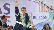 En acto en Epsas, Paz resalta que “sin agua no hay futuro” y que se acabó el chantaje político