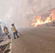 El incendio arrasó con una vivienda en La Victoria: el dramático relato de un bombero