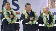 Presidente pide a los paceños luchar por las nuevas leyes de minería e hidrocarburos