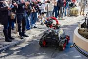 Tarija se refuerza con robots erizos y drones para combatir incendios