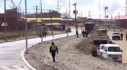 Paz entrega obra en El Alto y destaca unidad para contener incendio forestal