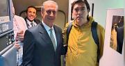 Estanislao Finfera jura como nuevo gerente de BoA a bordo de una aeronave