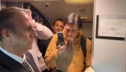 Estanislao Finfera juró como gerente de BoA a bordo de una aeronave y frente a pasajeros