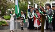 Destacan la unidad institucional en el Día de la Bandera Cruceña