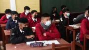 Cochabamba vuelve a clases con barbijo obligatorio por casos de varicela y herpangina