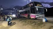 Un peatón muere tras ser atropellado por un bus en Agua Clara; el chofer fue aprehendido en Mairana