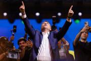 Flávio Bolsonaro reivindica el legado de su padre al lanzar su candidatura