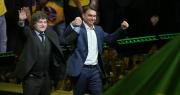 Milei se estrella contra Lula y pide a Flávio Bolsonaro “parar a la basura socialista” en Brasil