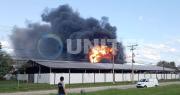 Incendio en el Parque Industrial alarma a vecinos y provoca densa humareda