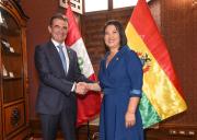 Bolivia y Perú activan una agenda de integración con foco en comercio, puertos y corredores logísticos