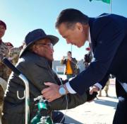 Ministro Justiniano inauguró en Viacha el pago de la Renta Dignidad y el Bono PEPE
