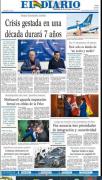 Portadas de los periódicos de Bolivia del miércoles 29 de julio del 2026