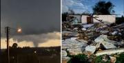 Un temporal con ráfagas de viento de 100 km/h deja un muerto y cinco heridos en Brasil