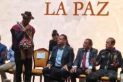 AUTORIDADES Y ORGANIZACIONES SOCIALES SELLAN PACTO PARA QUE LA PAZ RECUPERE SU LIDERAZGO