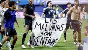 FIFA abre proceso contra Argentina por la pancarta de las Malvinas