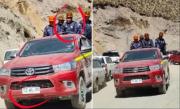 Gobernador Loza fue visto en un motorizado robado en Chile y diputado chileno pide esclarecimiento