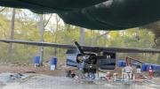 Encuentran armas, una avioneta desmantelada y una pista clandestina en San Matías
