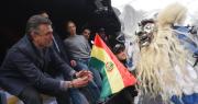 ¿Rodrigo Paz volverá a bailar en el Gran Poder? Esto responde el mandatario desde el público