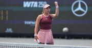 Con solo 16 años, la rusa Liutova alcanza su primera final en el circuito WTA