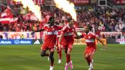 Lewandowski sella primer doblete en la MLS, empate para Messi y derrota para Griezmann