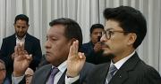 Presidente Rodrigo Paz posesiona a nuevos ministros de la Presidencia y Relaciones Exteriores