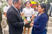 Gobierno y Policía rinden homenaje póstumo al Tte. Yerson Salazar asesinado en cumplimiento del deber