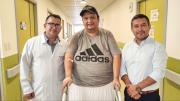 James recibe el alta médica tras la extirpación de un tumor de más de 40 kilos
