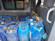 Operativo coordinado por la ANH permite retener más de 1.300 litros de gasolina transportada irregularmente en Zudáñez