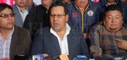 FEDERACIÓN DE CHOFERES DE EL ALTO CUESTIONA EL PLAN CONTRA EL TRAMEAJE Y PIDEN DIALOGAR CON EL ALCALDE