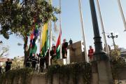 La Paz se viste de tricolor: Gobernación instruye el embanderamiento departamental