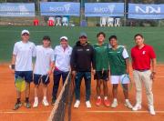 Bolivia logra su primer triunfo en el Sudamericano Sub-16 de tenis