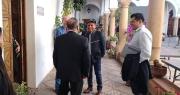 Gobernadores llegan a la Casa de Libertad para la reunión con Rodrigo Paz por el 50-50
