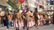 El Alto: Gremiales Wiñay Pacha rinden homenaje a Bolivia con un desfile