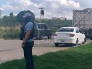 Hallan abandonado el auto usado por los sicarios en la ejecución de un brasileño