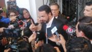 Llegan los gobernadores a la reunión con Rodrigo Paz