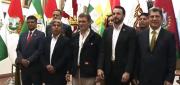 COMIENZA LA REUNIÓN ENTRE EL GOBIERNO Y LOS GOBERNADORES EN SUCRE