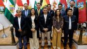 Alivio financiero, coparticipación y competencias, los tres ejes del acuerdo en Sucre