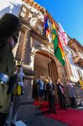 Rodrigo Paz participa en los actos por el 201 aniversario de Bolivia y brindará un mensaje al país