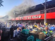 El vicepresidente Lara pide ayuda y Paz activa apoyo para Barrio Lindo