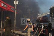 Incendio en la feria Barrio Lindo afectó a cerca de 10 mil puestos de 14 asociaciones