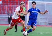 Óscar López debutó con el Getafe B en amistoso ante el Mónaco