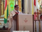 El obispo Renán Aguilera reflexionó sobre una clave de vida en el aniversario de Bolivia: “Saber escuchar”