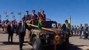 Rodrigo Paz encabeza la Parada Militar por el aniversario de las Fuerzas Armadas