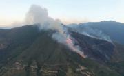 La Paz: Incendio forestal pone en alerta a comunarios de Yanacachi